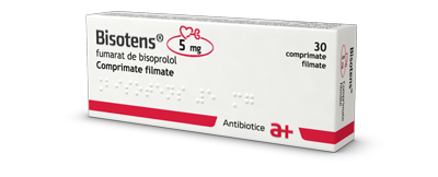 Bisotens 5 mg 5 mg comprimate filmate