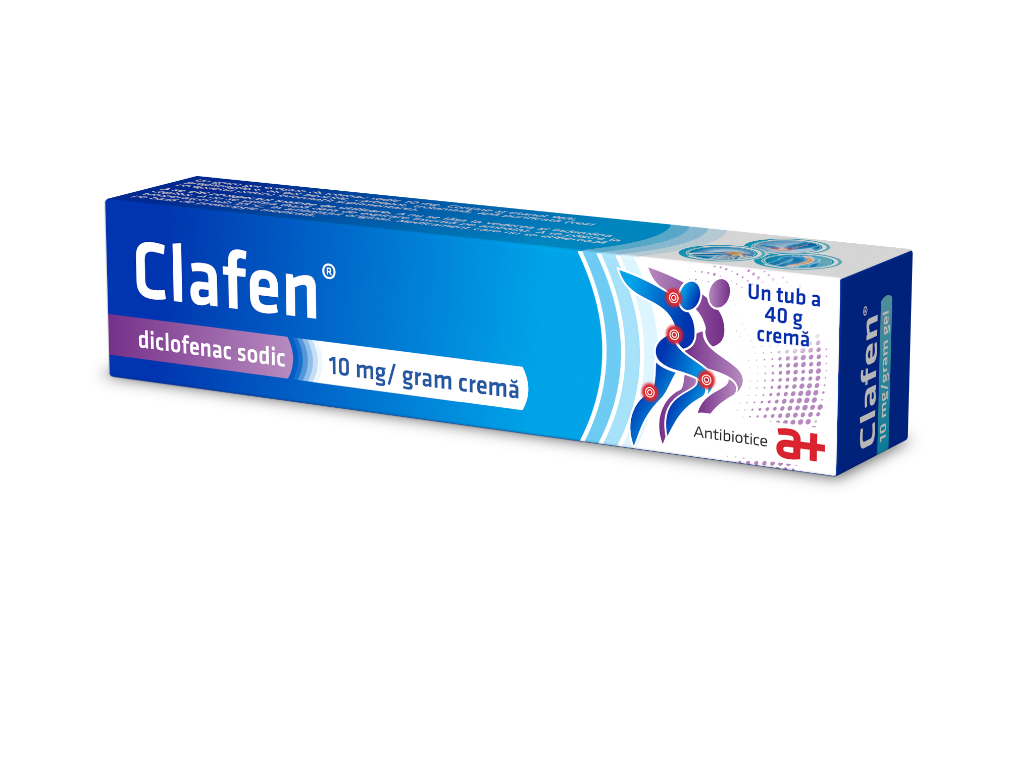 Clafen 10 mg/gram 10 mg/g / 40 g cremă