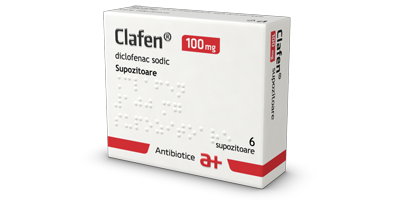 Clafen 100 mg 100 mg supozitoare