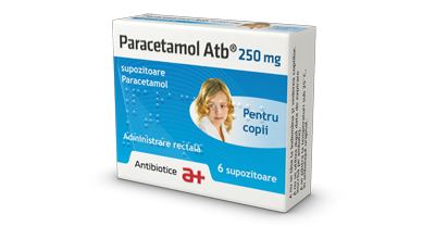 Paracetamol Atb 250 mg supozitoare 250 mg supozitoare