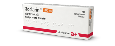 Roclarin 500 mg 500 mg comprimate filmate