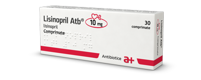 Lisinopril Atb 10 mg comprimate 10 mg comprimate