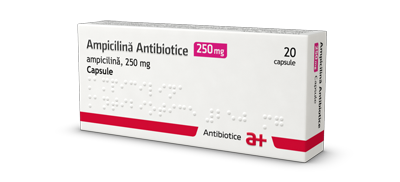 Ampicilină Atb 250 mg capsule 250 mg capsule