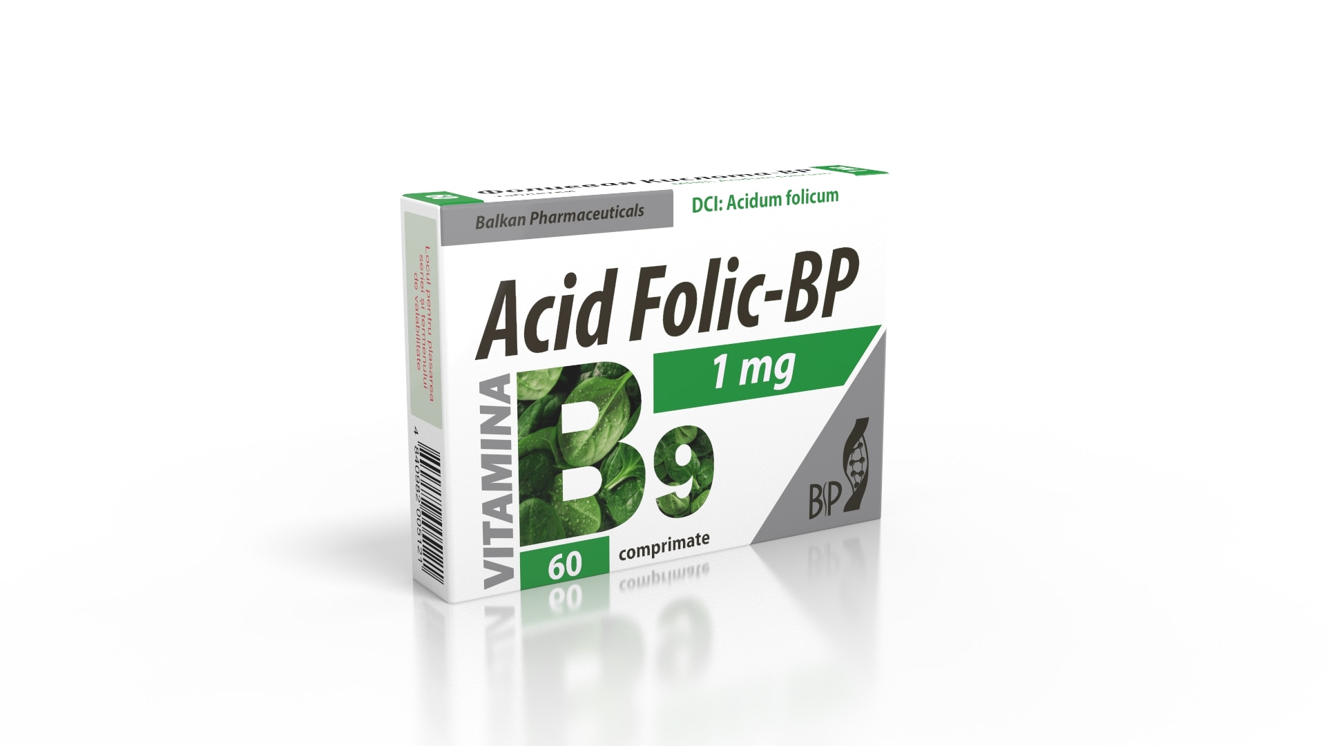 Acid folic-BP 1 mg comp.