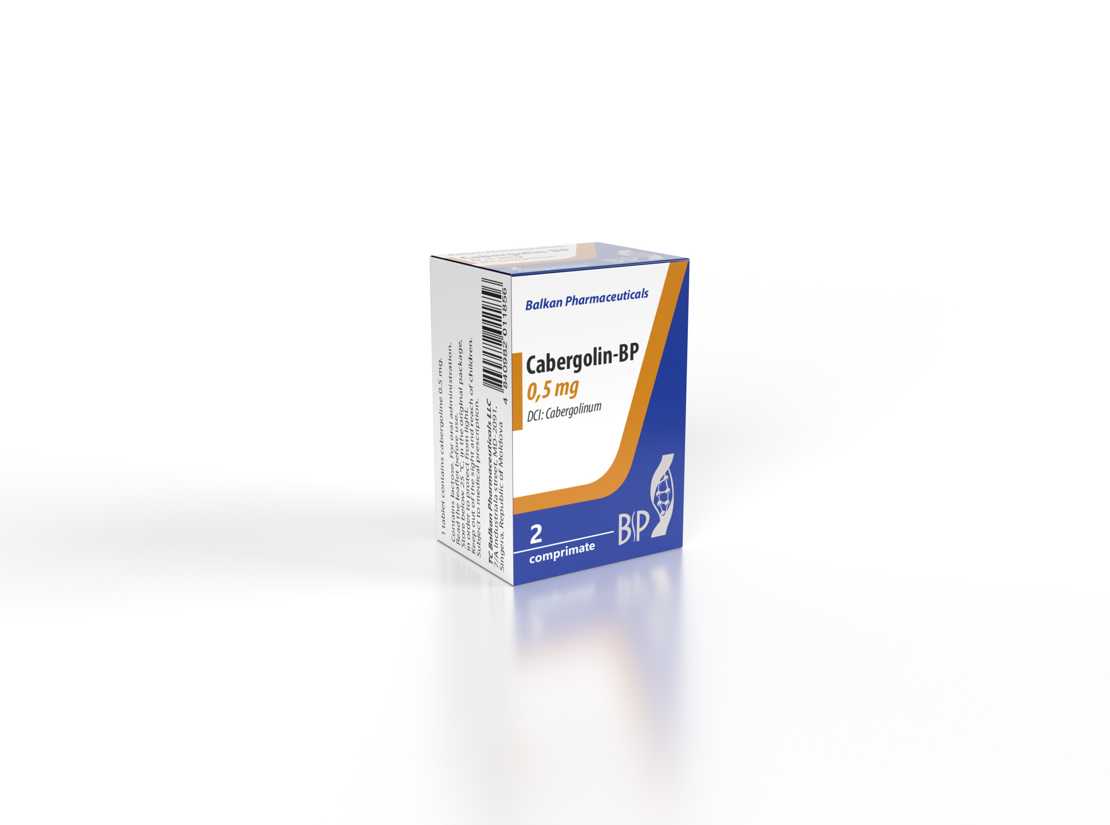 Cabergolin-BP 0,5 mg comprimate