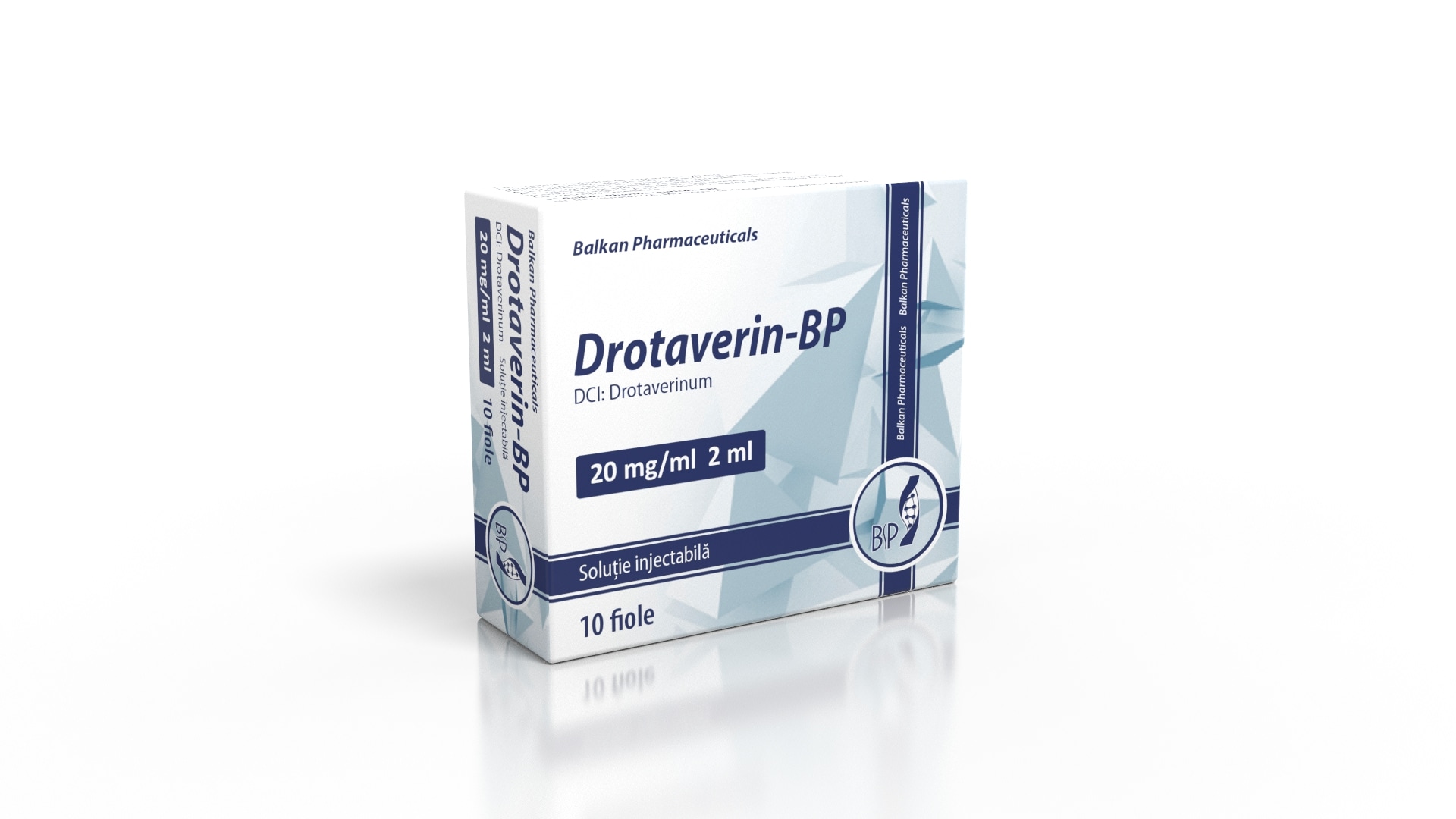 Drotaverin-BP 20 mg/ml / 2 ml soluţie injectabilă