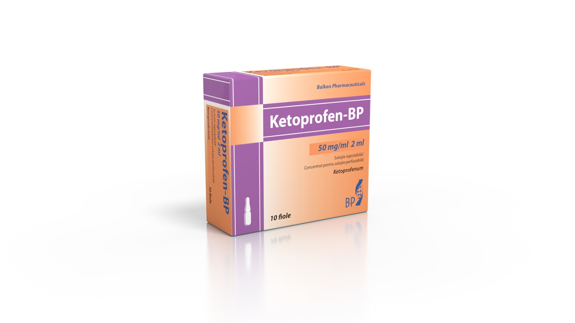 Ketoprofen-BP 50 mg/ml / 2 ml soluţie injectabilă / concentrat pentru soluţie perfuzabilă