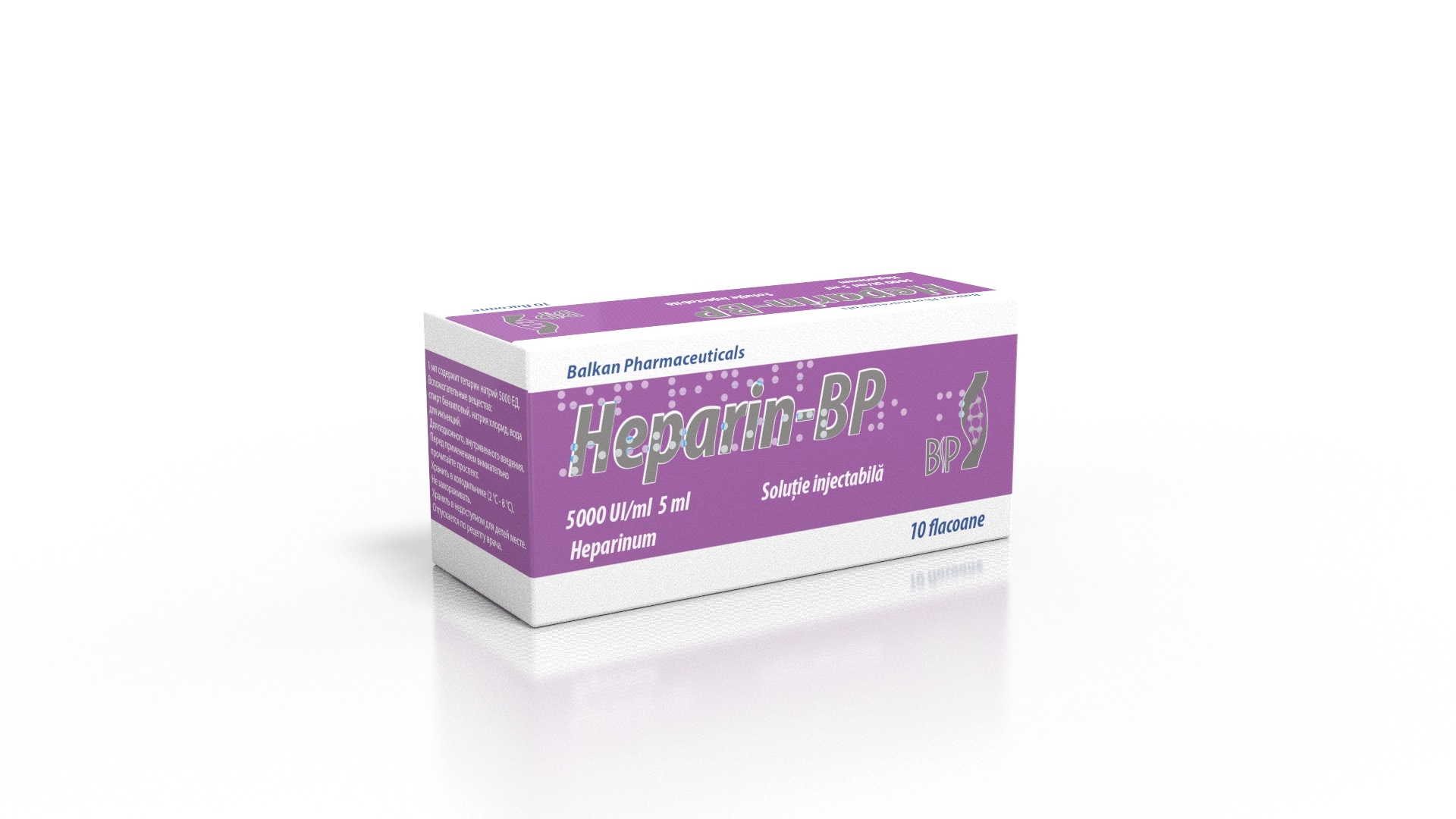 Heparin-BP 5000 UI/ml / 5 ml soluţie injectabilă