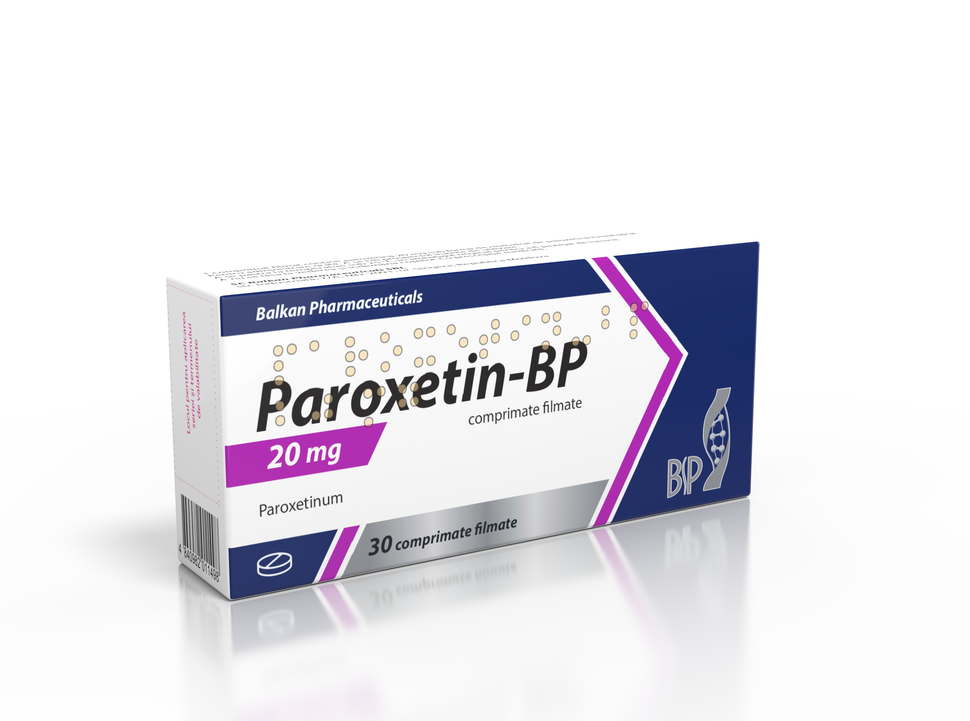 Paroxetin-BP 20 mg comprimate filmate