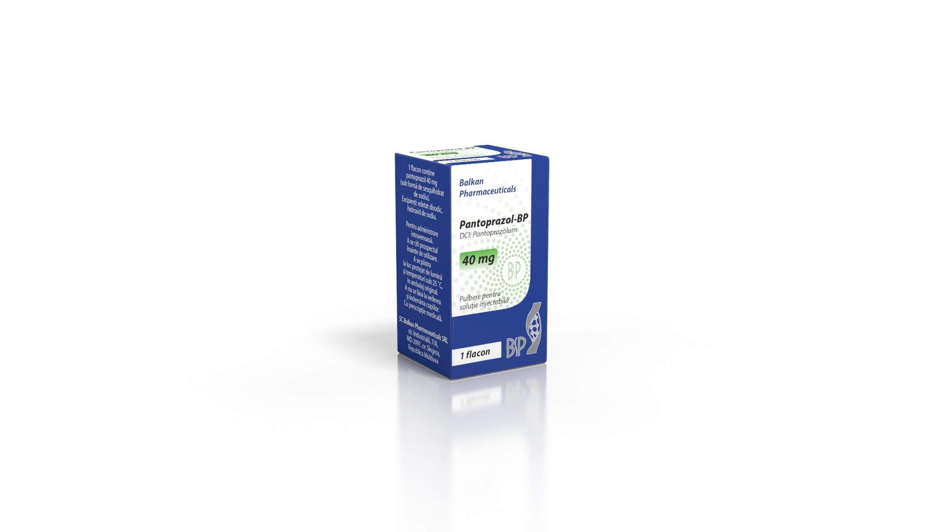Pantoprazol-BP 40 mg pulbere pentru soluţie injectabilă