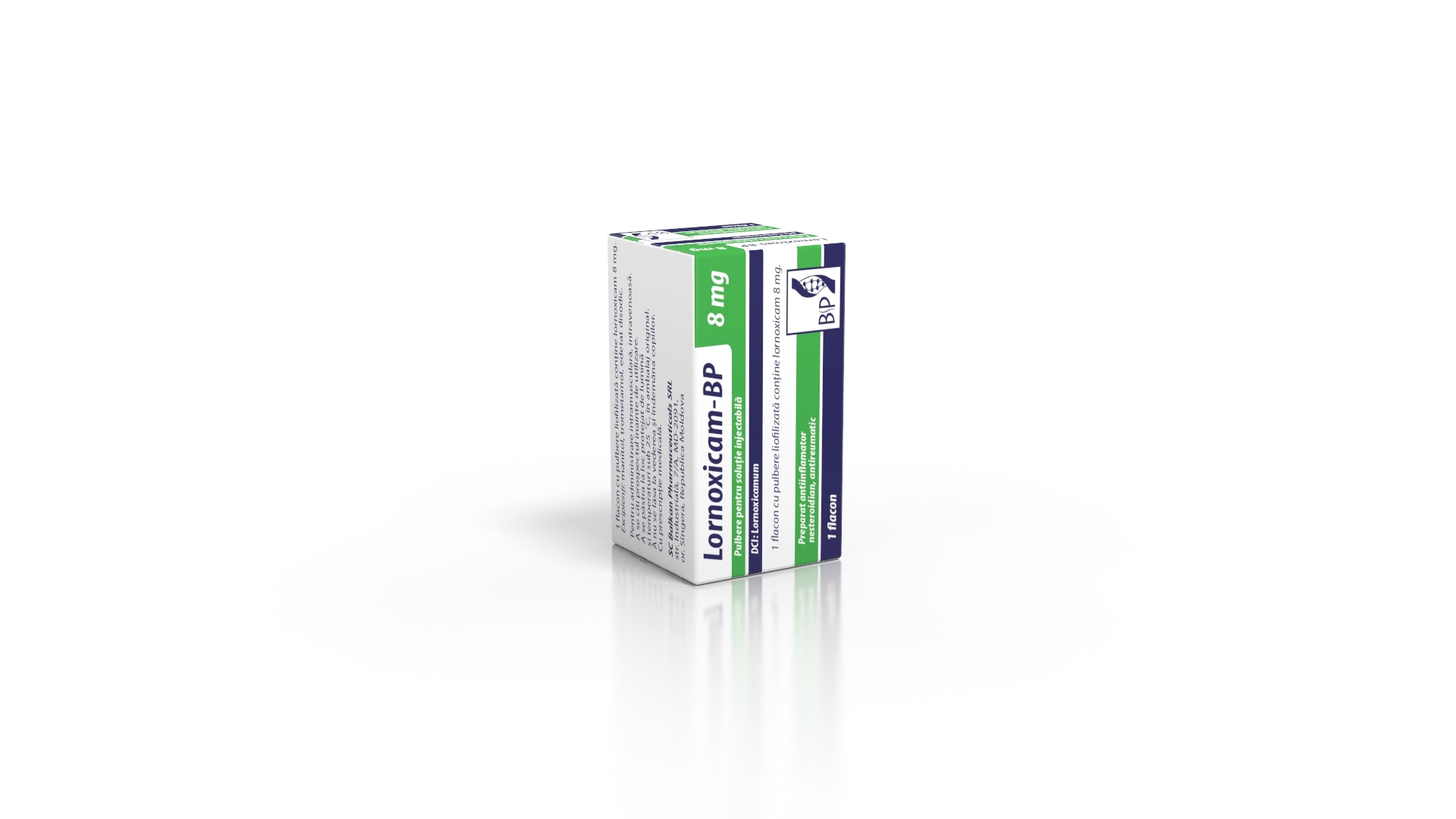 Lornoxicam-BP 8 mg pulbere pentru soluţie injectabilă