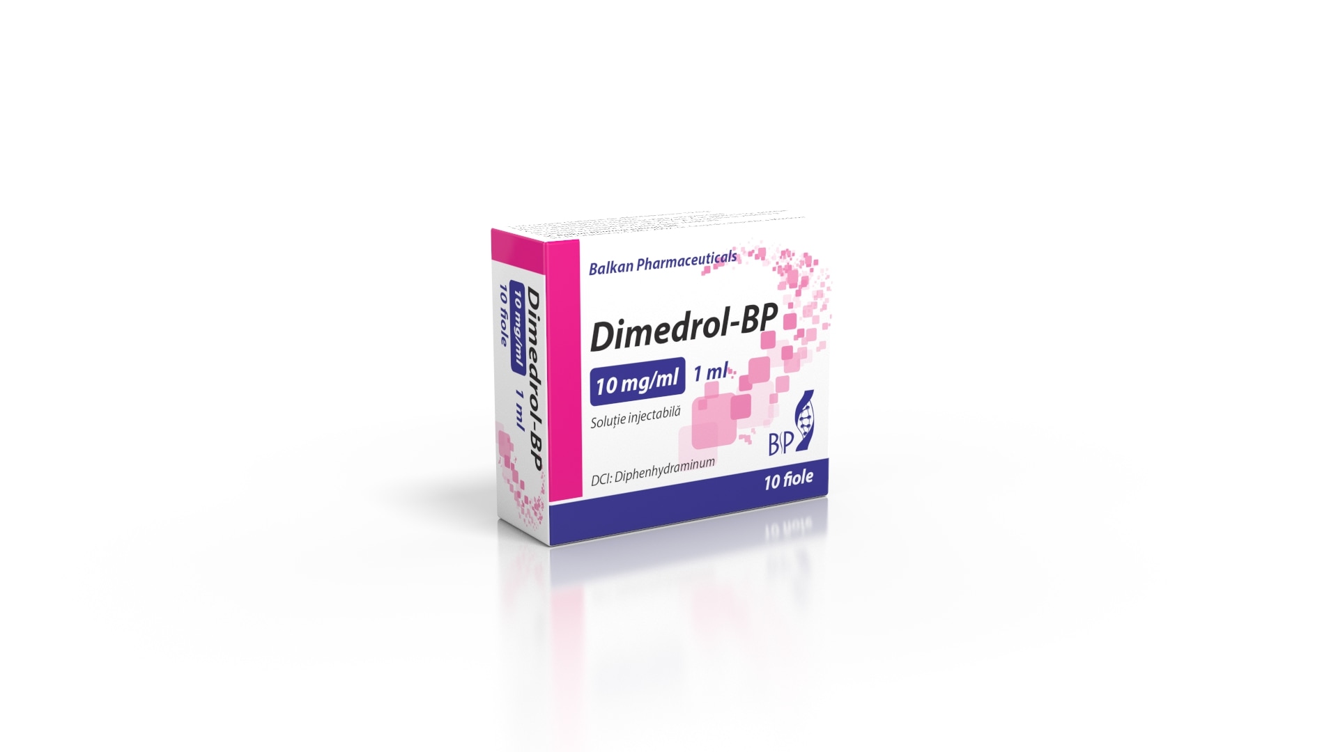 Dimedrol-BP 10 mg/ml / 1 ml soluţie injectabilă