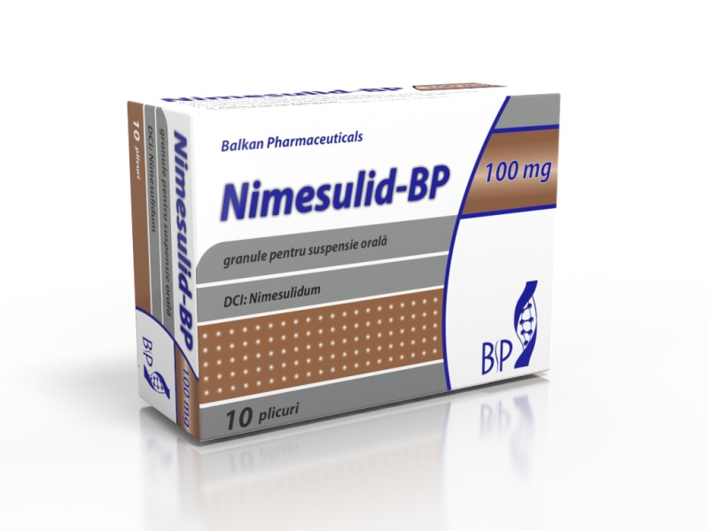 Nimesulid-BP 100 mg granule pentru suspensie orală