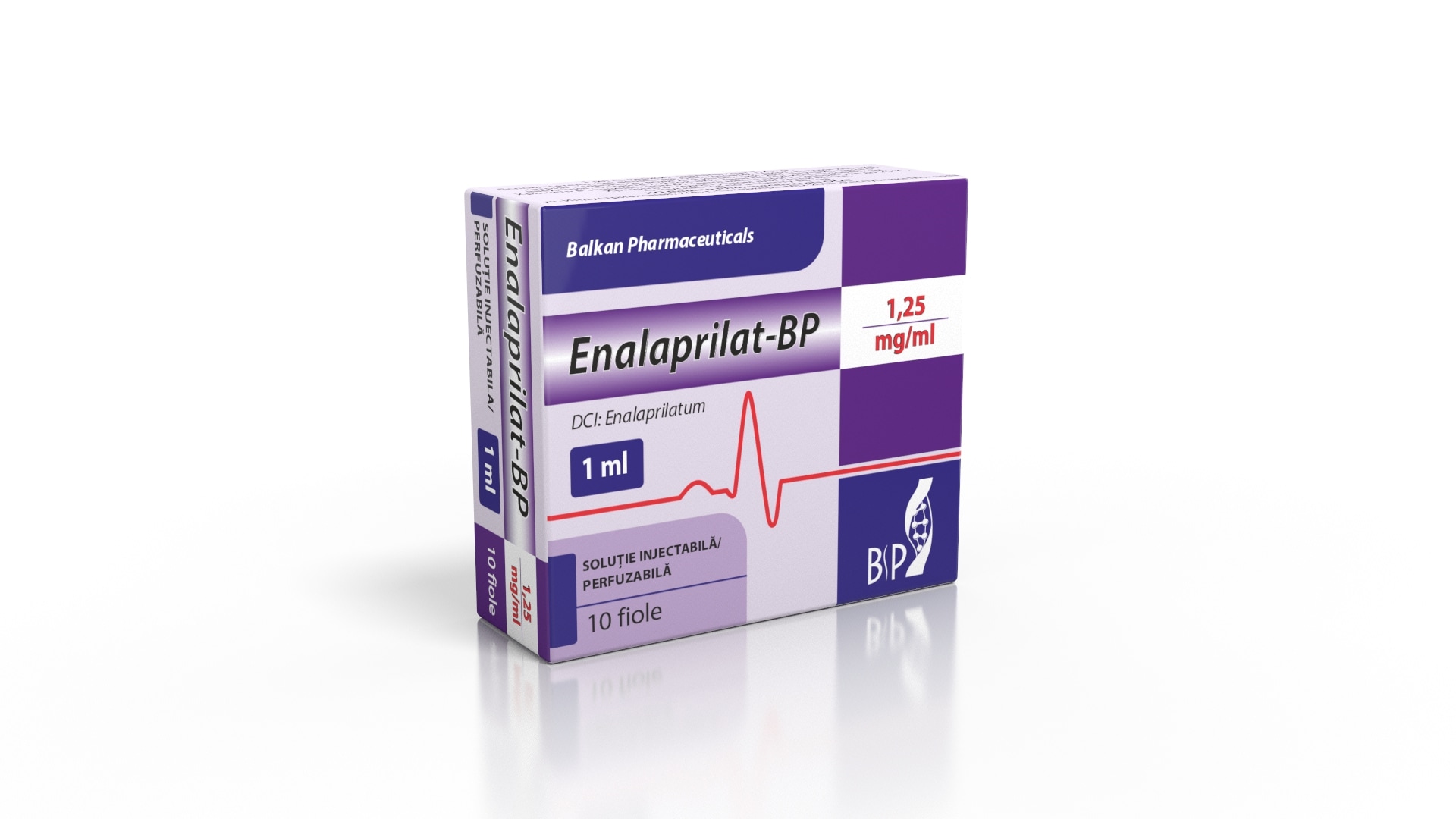 Enalaprilat-BP 1,25 mg/ml / 1 ml soluţie injectabilă/perfuzabilă