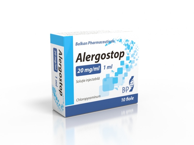 Alergostop 20 mg/ml / 1 ml soluţie injectabilă