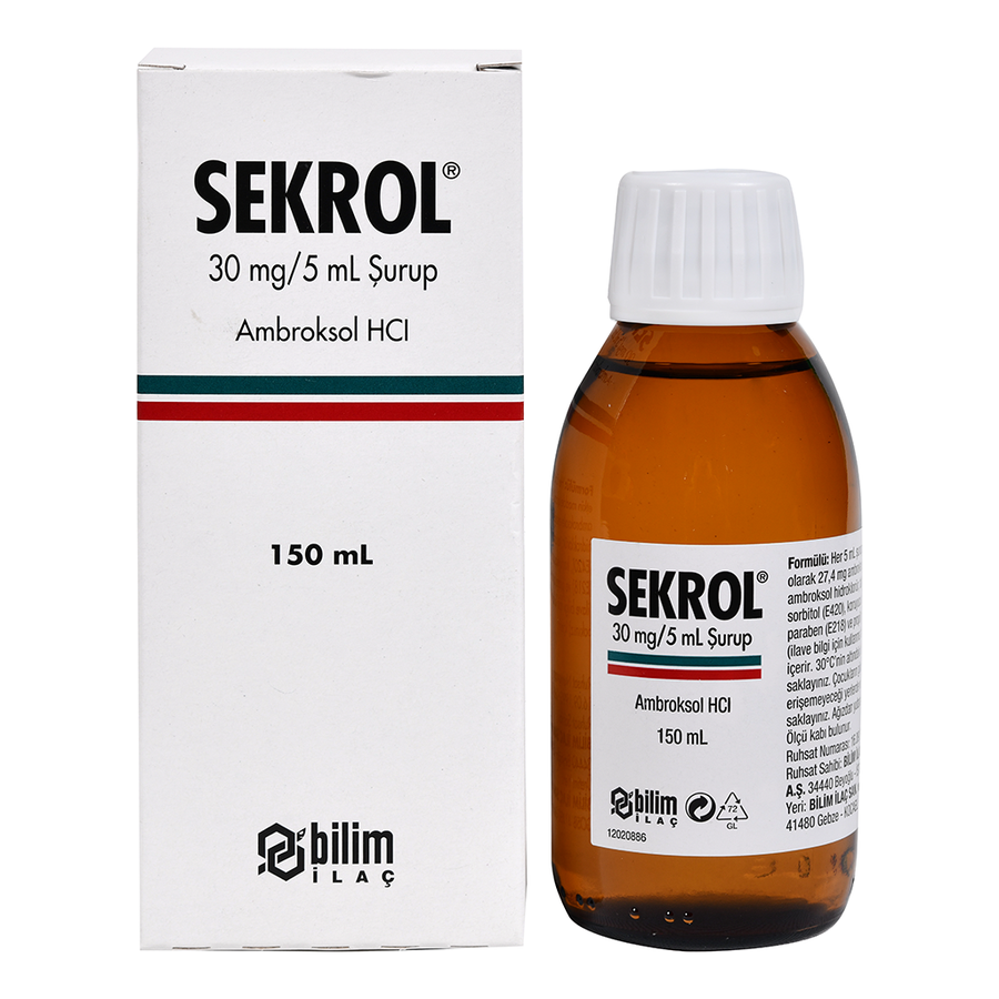 Sekrol 30 mg/5 ml / 150 ml sirop