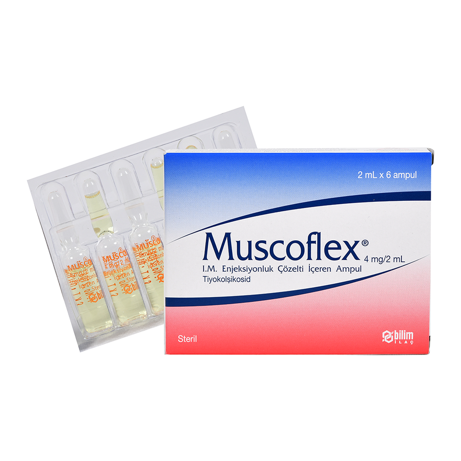 Muscoflex 4 mg/2 ml soluţie injectabilă
