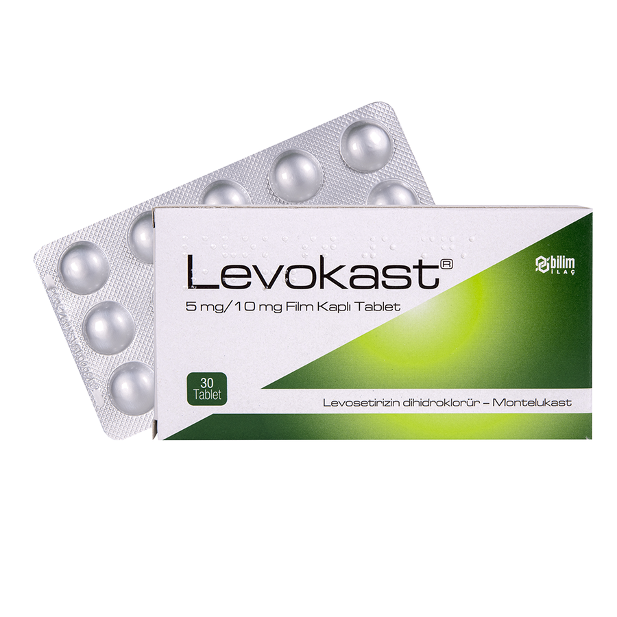 Levokast 5 mg/10 mg comprimate filmate
