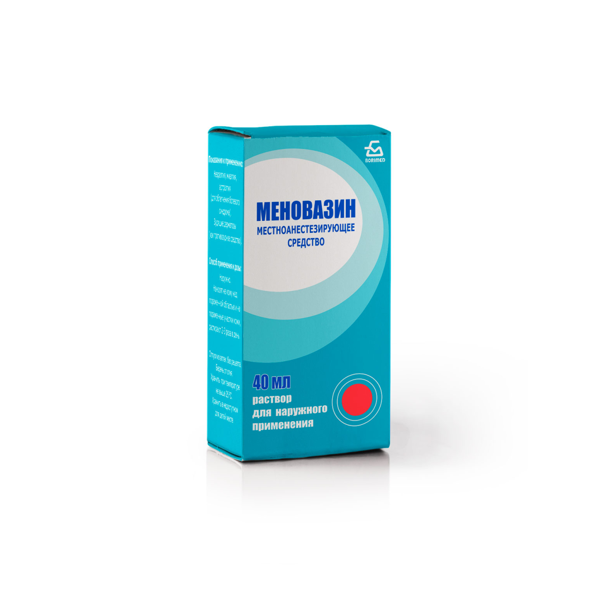 Menovazin-MC 25 mg/10 mg/10 mg/ml / 40 ml soluţie cutanată
