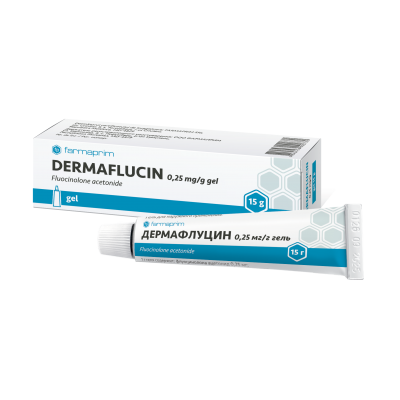 Dermaflucin 0,25 mg/g / 15 g gel