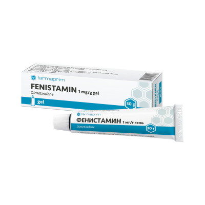 Fenistamin 1 mg/g / 30 g gel