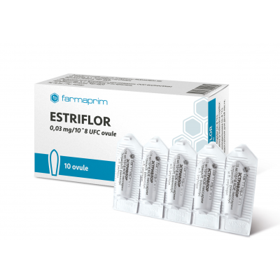 ESTRIFLOR 0,03 mg/10^8 UFC ovule