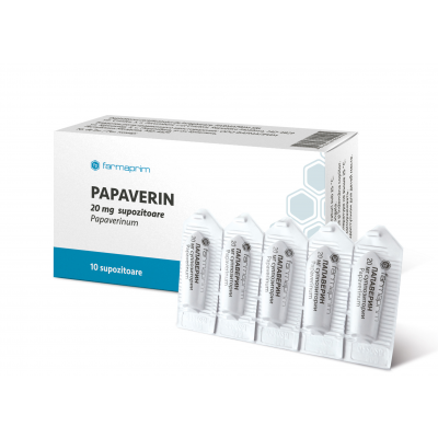 Papaverin 20 mg supozitoare