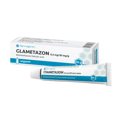 Glametazon 0,64 mg/30 mg/g / 30 g unguent