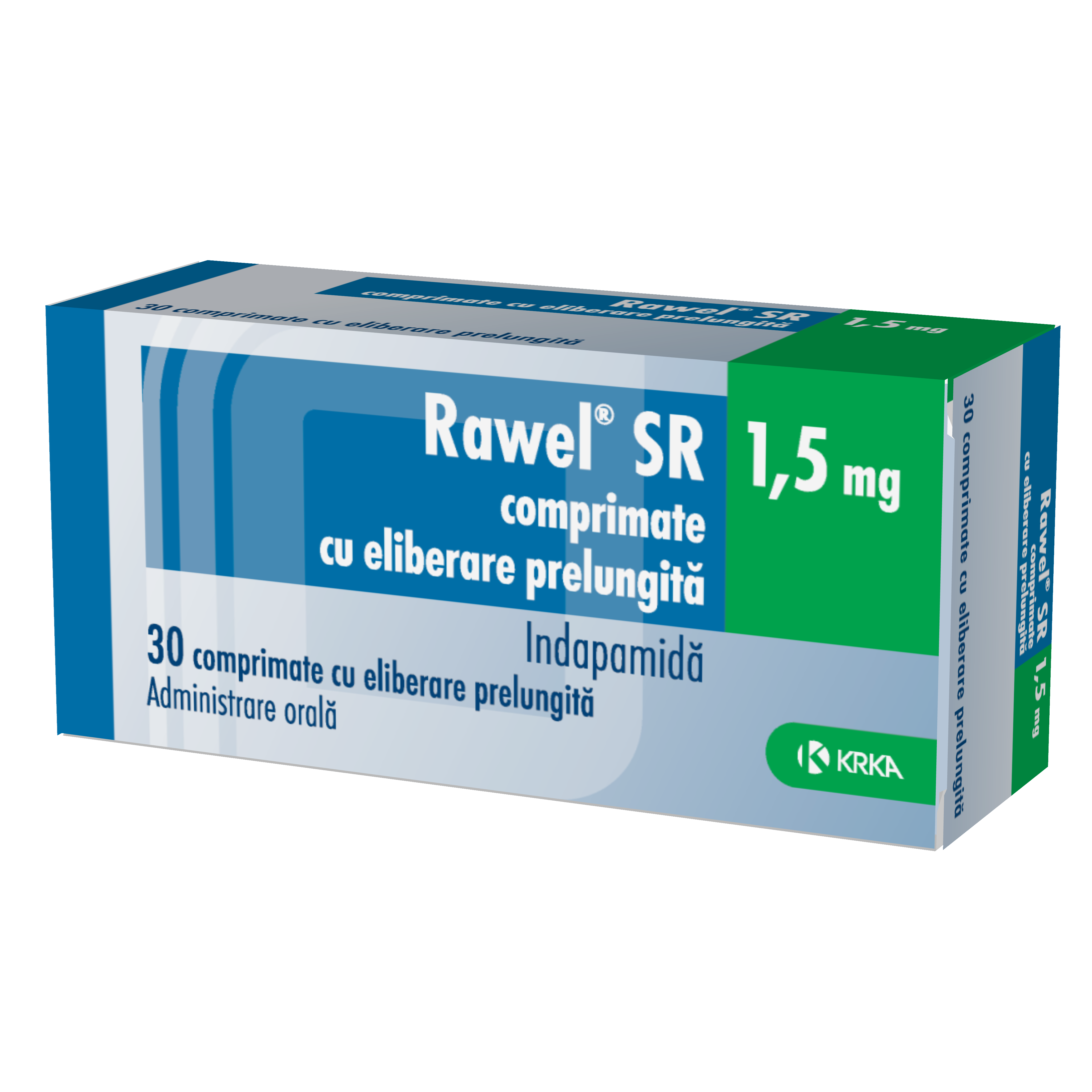Rawel SR 1.5 mg comprimate cu eliberare prelungită
