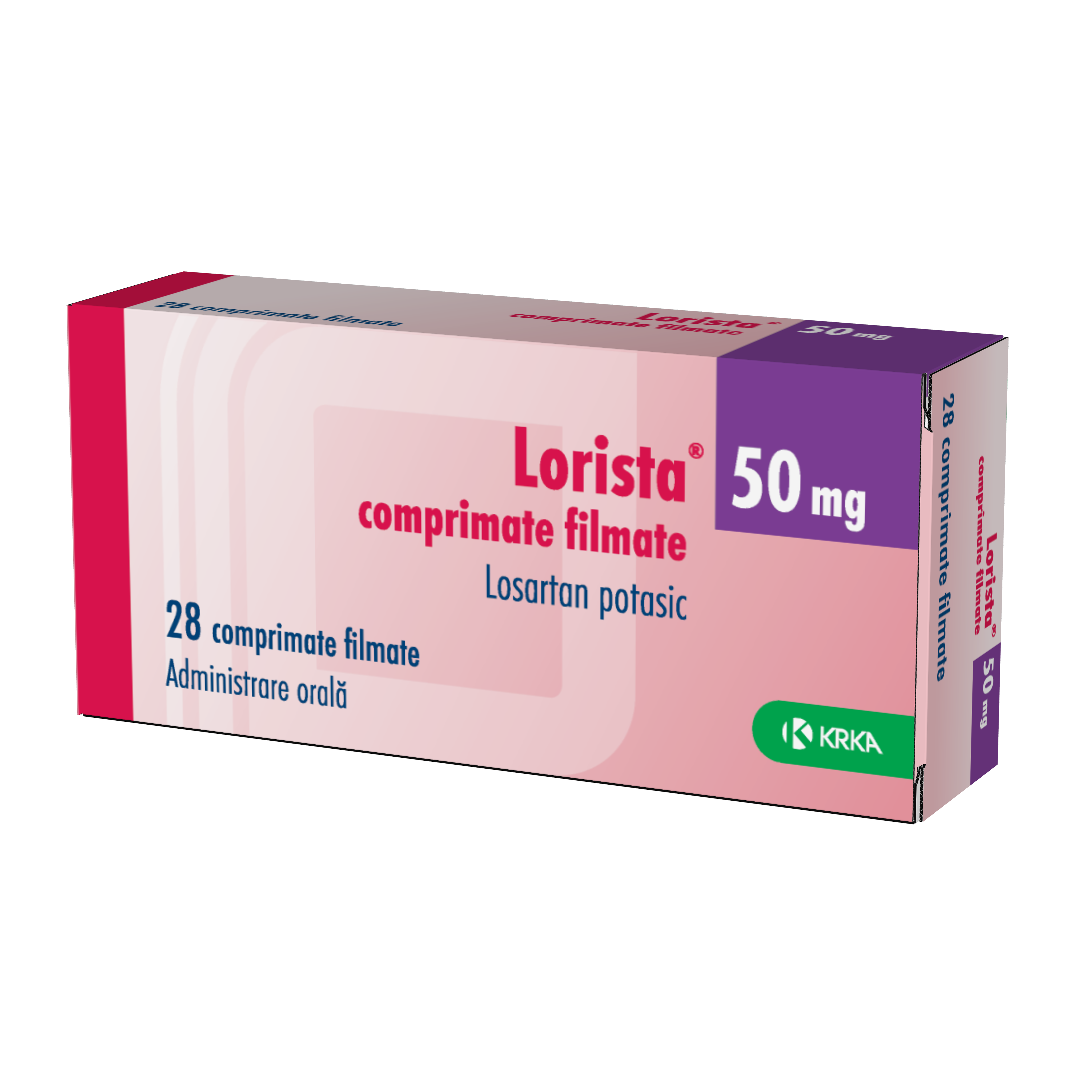 Lorista 50 mg comprimate filmate