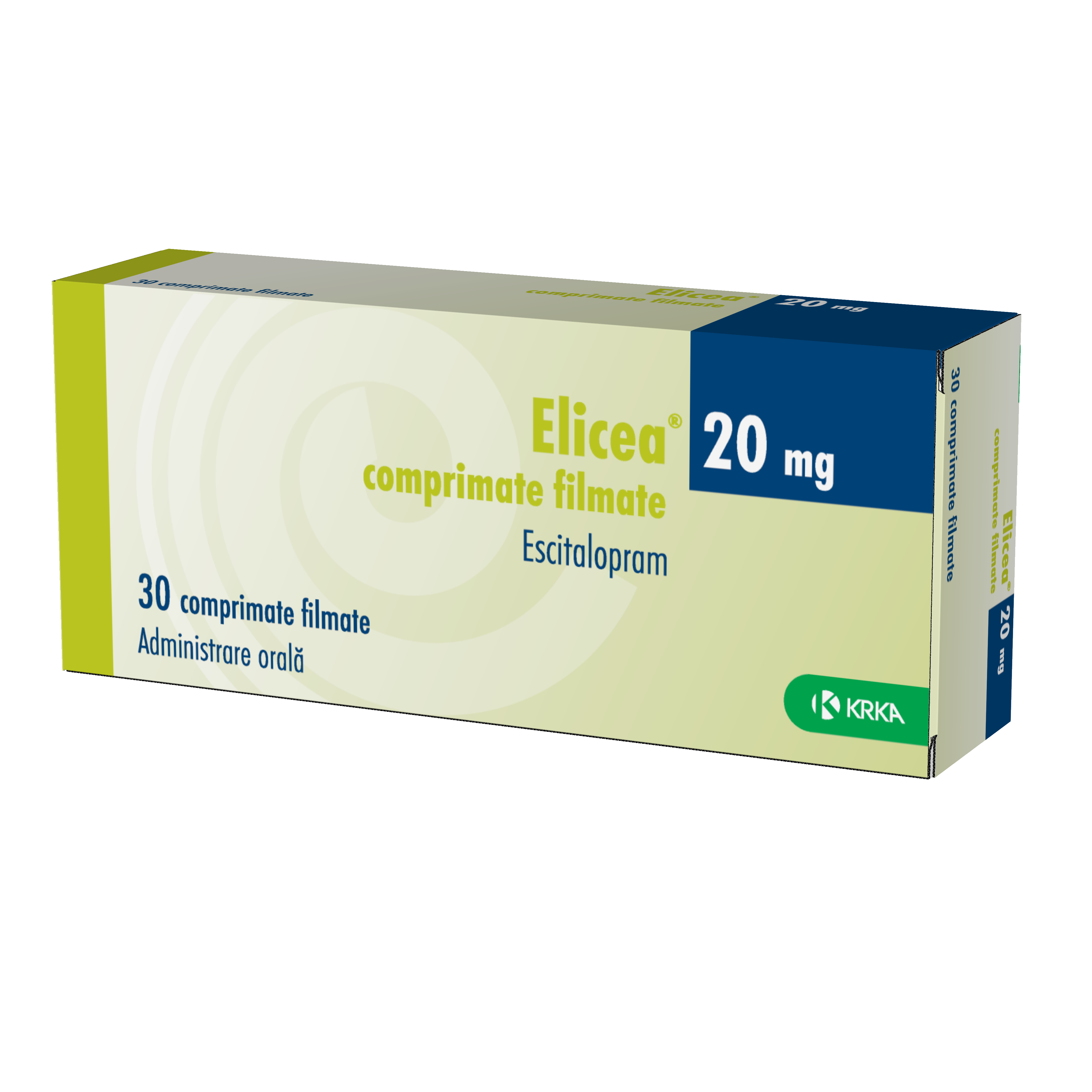 Elicea 20 mg comprimate filmate