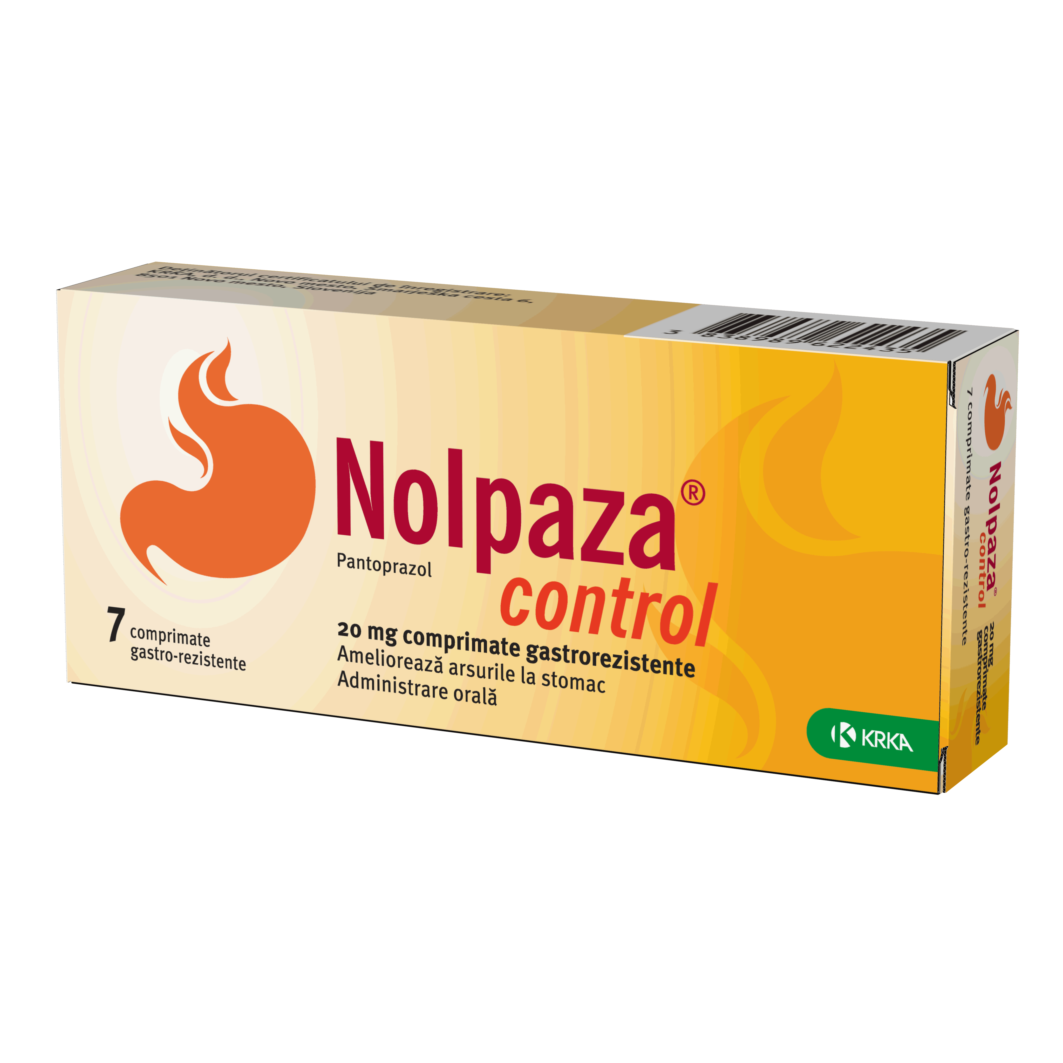 Nolpaza control 20 mg comprimate gastrorezistente