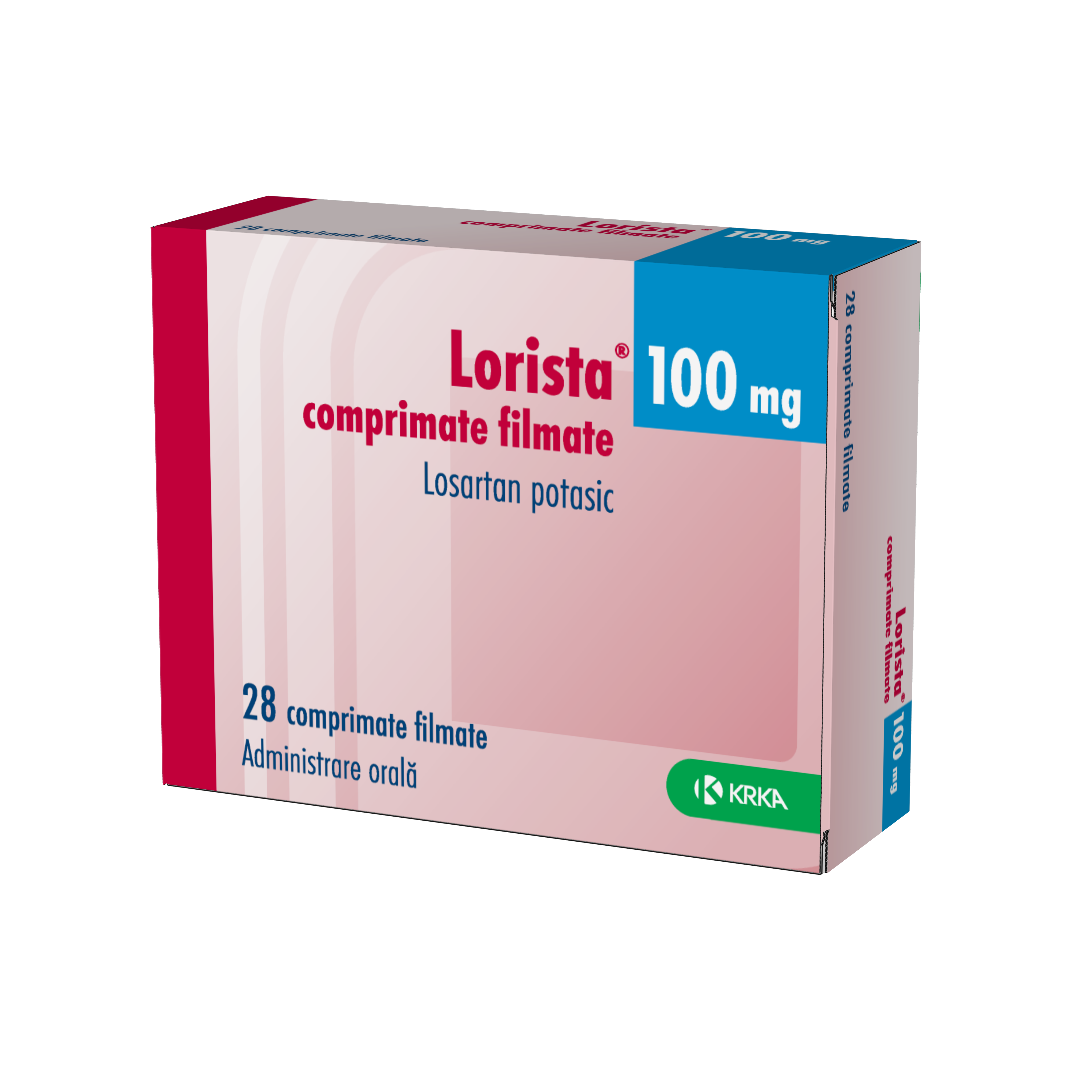 Lorista 100 mg comprimate filmate