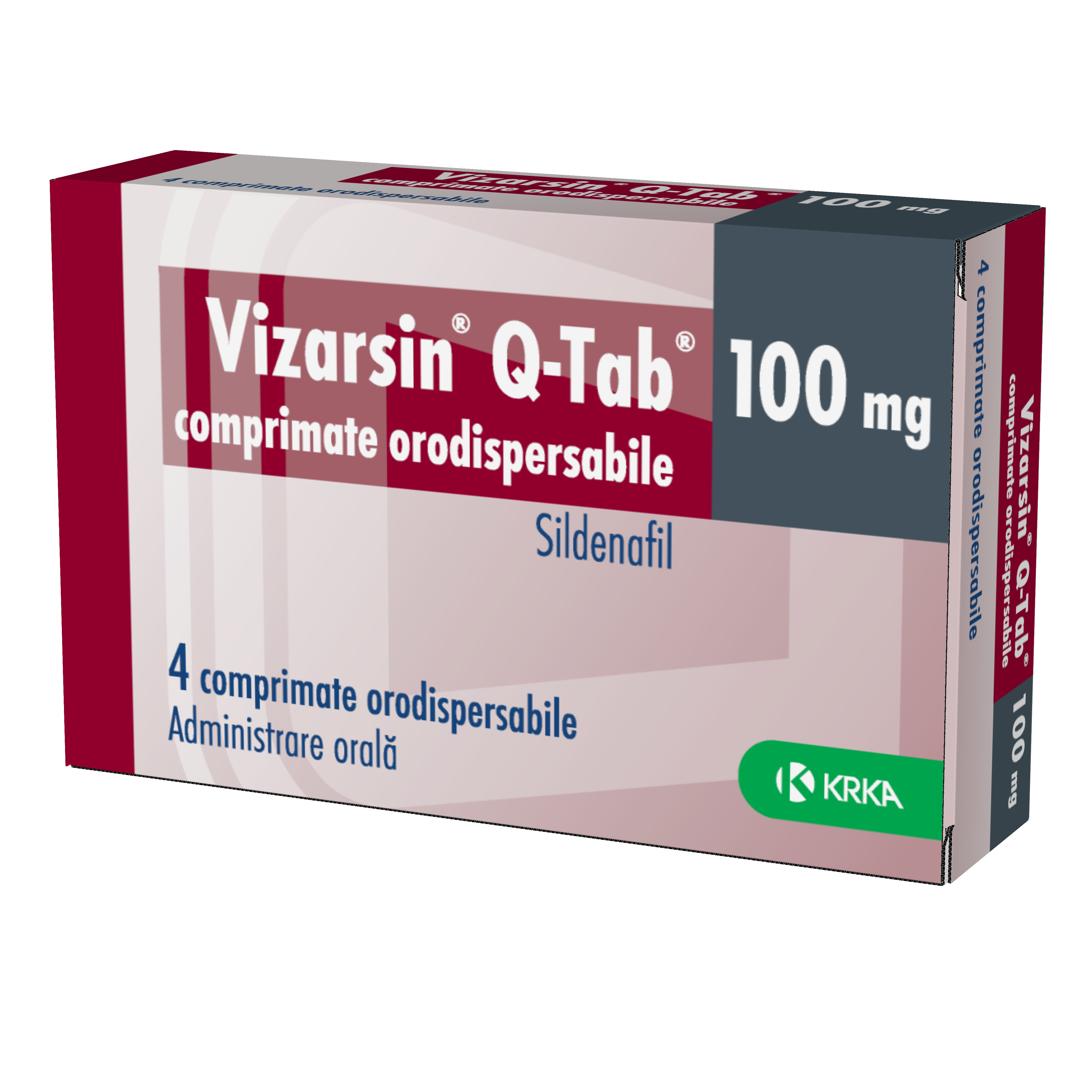 Vizarsin Q-Tab 100 mg comprimate orodispersabile