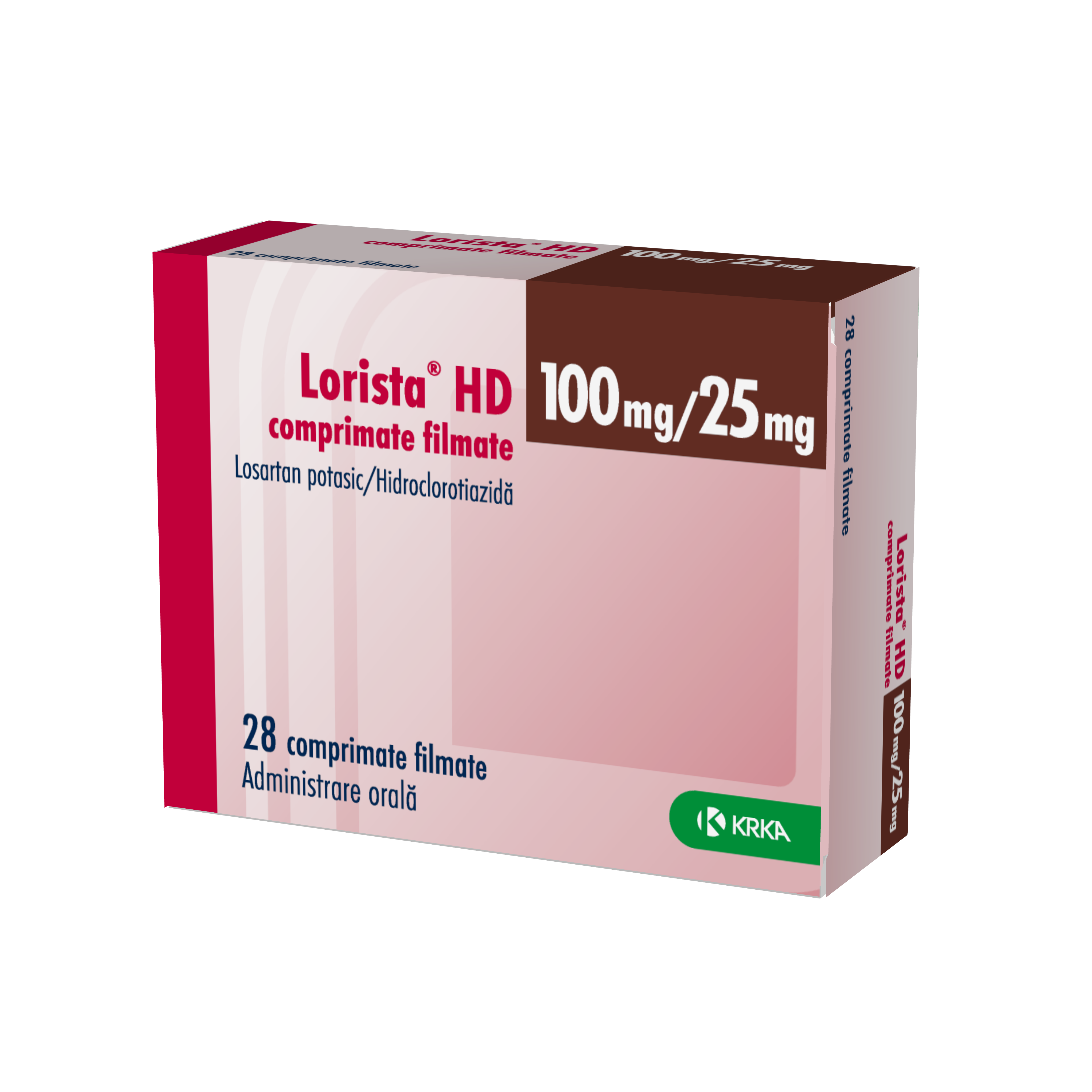 Lorista HD 100 mg/25 mg comprimate filmate
