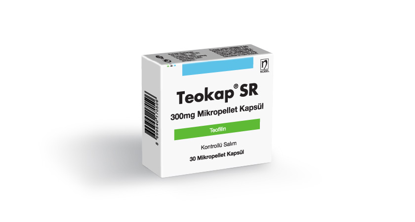 Teokap SR 300 mg capsule cu eliberare prelungită