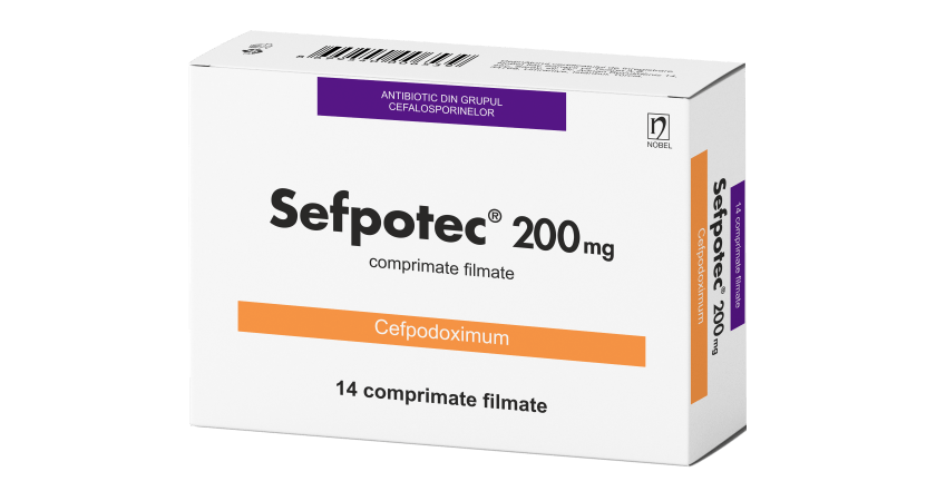 Sefpotec 200 mg comprimate filmate
