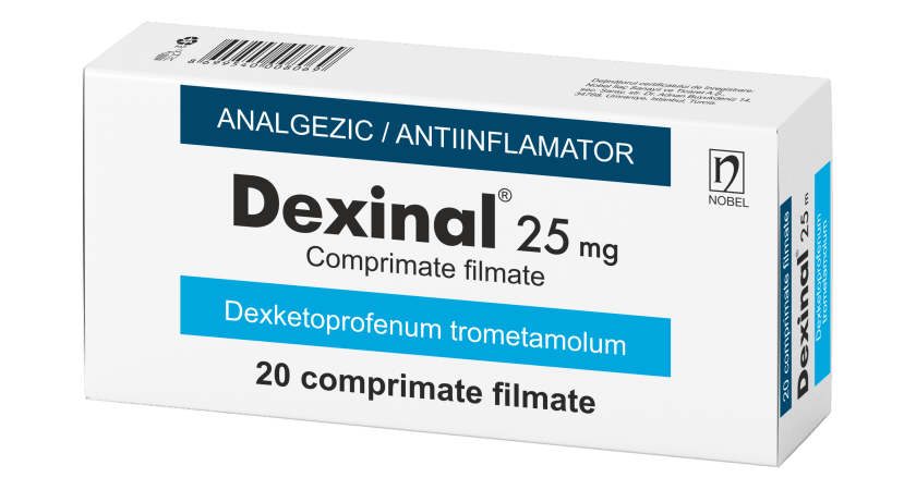 Dexinal 25 mg comprimate filmate