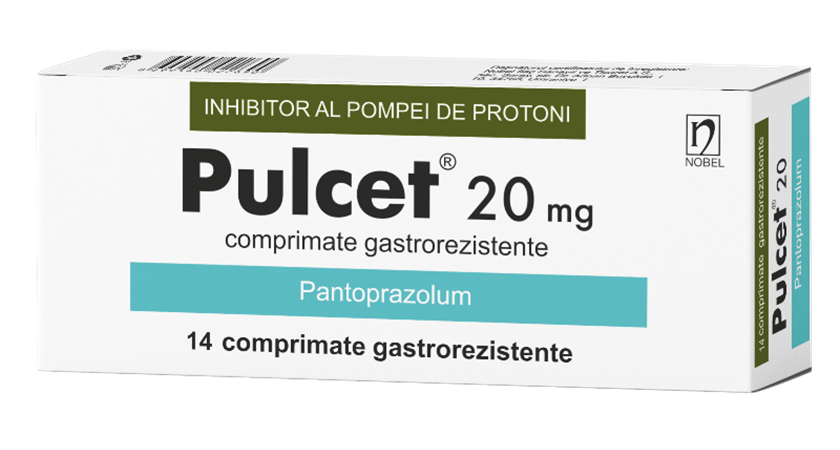 Pulcet 20 mg comprimate gastrorezistente