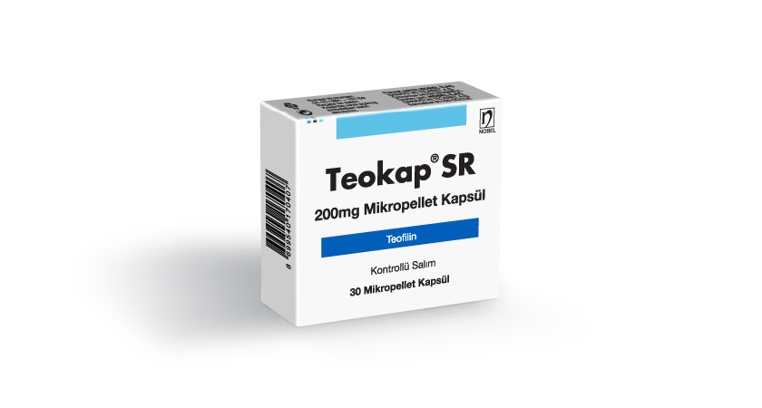 Teokap SR 200 mg capsule cu eliberare prelungită