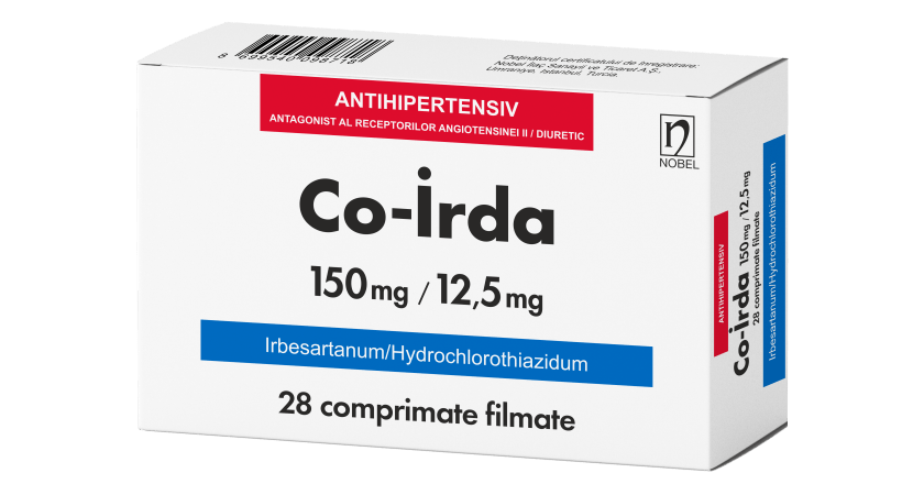 Co-Irda 150mg/12,5mg comprimate filmate 150 mg /12,5 mg comprimate filmate