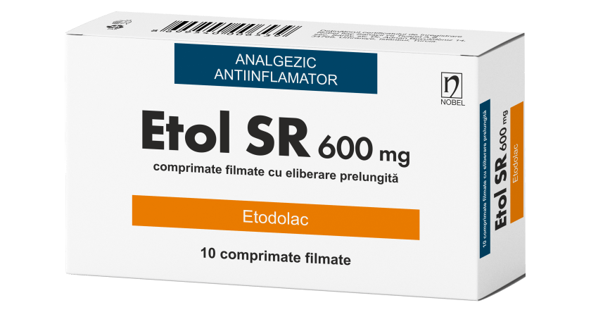 Etol SR 600 mg comprimate filmate cu eliberare prelungită