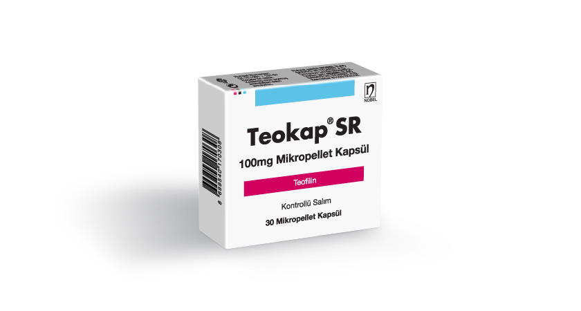 Teokap SR 100 mg capsule cu eliberare prelungită