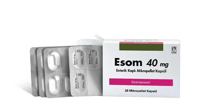 Esom 40 mg capsule gastrorezistente
