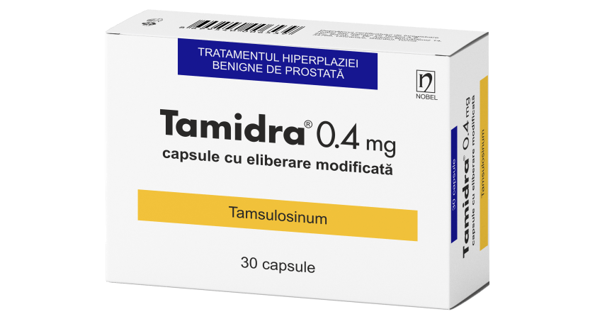 Tamidra 0,4 mg capsule cu eliberare modificată