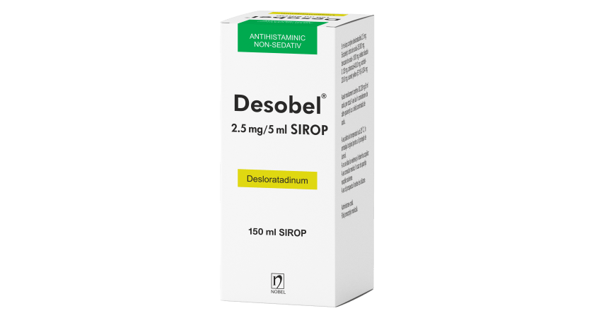 Desobel 2,5 mg/5 ml / 150 ml sirop