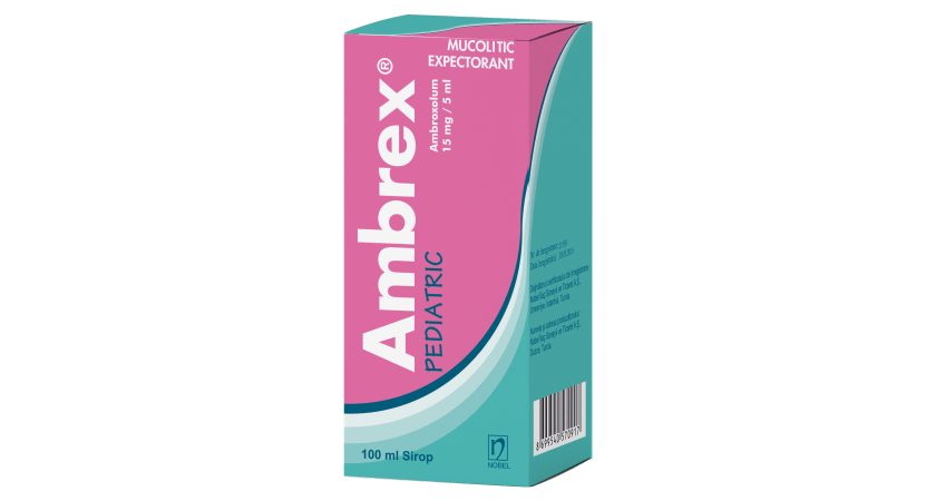Ambrex Pediatric 15 mg/5 ml / 100 ml sirop