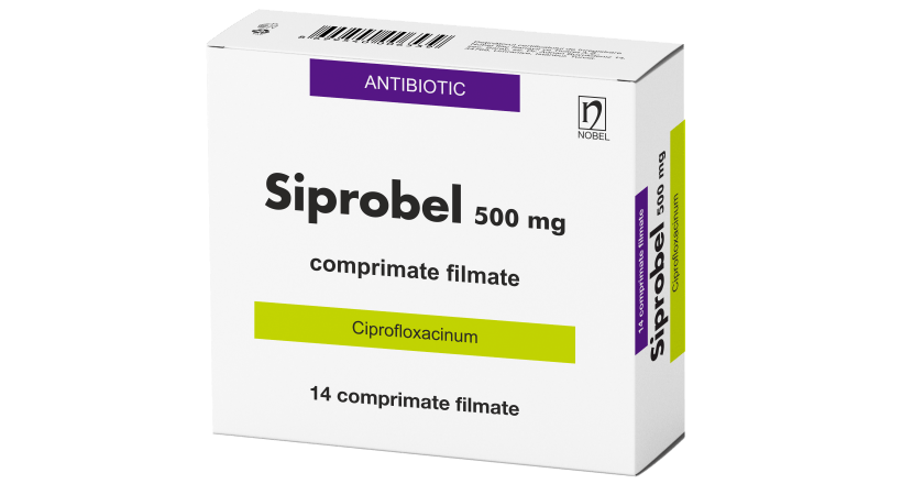Siprobel 500 mg comprimate filmate