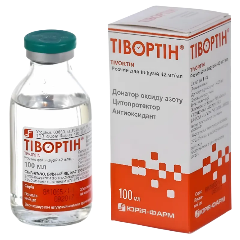 Tivortin 42 mg/ml / 100 ml soluţie perfuzabilă