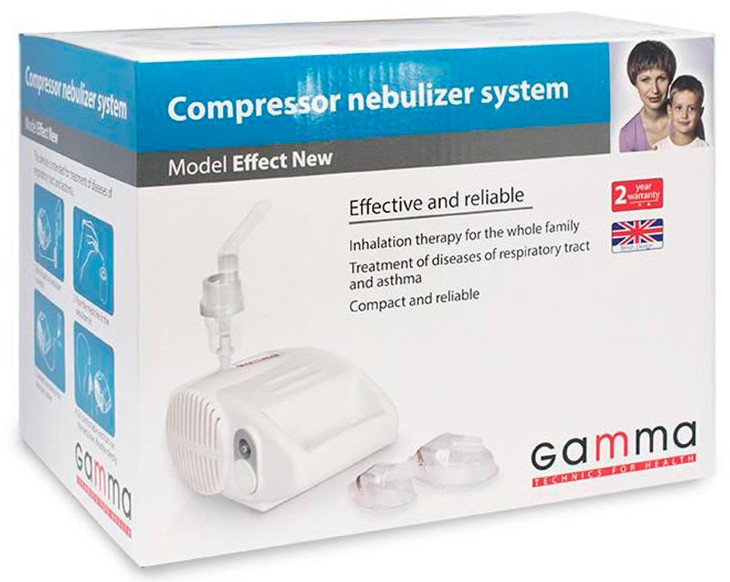 Gamma Effect New небулайзер компрессорный